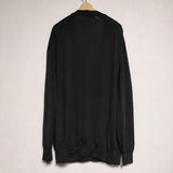 Graphpaper HIGH GAUGE KNIT CARDIGAN GU193-80082B ウール ハイゲージニット カーディガン ブラック メンズ グラフペーパー【中古】4-1111T∞