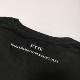 s'yte Yohji Yamamoto プリント us-t87-006 半袖Ｔシャツ カットソー ブラック メンズ サイトヨウジヤマモト【中古】4-0525S∞