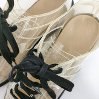 MAISON MARGIELA PVCミッドトップトレーナー ジャーマン S37WS0565 サイズ41 スニーカー クリア メンズ メゾンマルジェラ【中古】4-0508G♪
