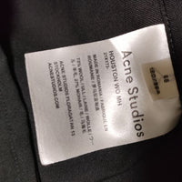 ACNE STUDIOS HOUSTON WO MH ウールモヘヤ 21X173  長袖シャツ ブラック メンズ アクネストゥディオズ【中古】4-1016T∞