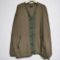 COMME des GARCONS HOMME COTTON PIL MILITARY LININGJACKET カーディガン ジャケット AD2022 カーキ メンズ コムデギャルソンオム【中古】4-0522M∞