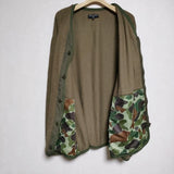 COMME des GARCONS HOMME COTTON PIL MILITARY LININGJACKET カーディガン ジャケット AD2022 カーキ メンズ コムデギャルソンオム【中古】4-0522M∞