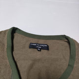 COMME des GARCONS HOMME COTTON PIL MILITARY LININGJACKET カーディガン ジャケット AD2022 カーキ メンズ コムデギャルソンオム【中古】4-0522M∞