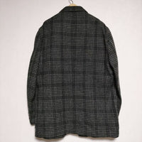 COMME des GARCONS HOMME 3Bジャケット ウール ガーゼ テーラードジャケット 90年代 AD1997 ブラック グレー メンズ コムデギャルソンオム【中古】4-1013T∞