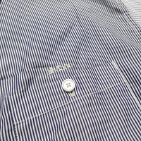 NEIGHBORHOOD CLASSIC STRIPE C-SHIRT LS サイズM コットン 長袖シャツ ブルー ホワイト メンズ ネイバーフッド【中古】4-0705M△