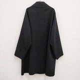 MAATEE & SONS COTTON W-FACE COAT 定価143000円 MT3103-0701 3 ステンカラーコート 23SS ブラック マーティーアンドサンズ【中古】4-0512T♪