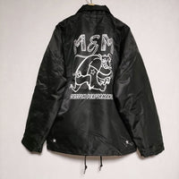 M&M BOA WIND BREAKER ボアライナー ナイロンコーチ ジャケット ブラック メンズ エムアンドエム【中古】4-1111A∞