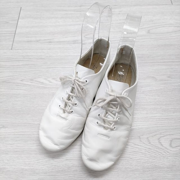 repetto ジャズ jazz バレエシューズ フラットシューズ サイズ37 シューズ・靴 ホワイト レディース レペット【中古】4-0620G◎