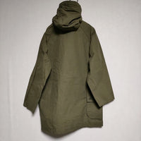 Barbour OVERSIZE HOODED BEDALE ビデイル フーディー ノンワックス ブルガリア製 ジャケット カーキ メンズ バブアー【中古】4-1111M∞