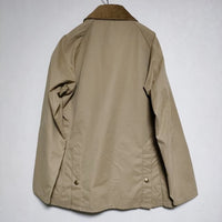 Barbour BEDALE SL PEACHED ビデイル ノンワックス 1901110 ジャケット ベージュ メンズ バブアー【中古】4-1111M∞