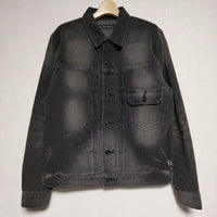 DENIM BY VANQUISH & FRAGMENT CORDUROY JACKET Gジャンタイプ VFJ1021 加工 コーデュロイ ジャケット グレー メンズ デニムバイヴァンキッシュフラグメント【中古】4-1111T∞