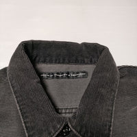 DENIM BY VANQUISH & FRAGMENT CORDUROY JACKET Gジャンタイプ VFJ1021 加工 コーデュロイ ジャケット グレー メンズ デニムバイヴァンキッシュフラグメント【中古】4-1111T∞