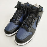 NIKE/FRAGMENT DESIGN 新品 DUNK HI/F ダンクハイ 藤原ヒロシ 27.5 DJ0383 400 スニーカー 紺 黒 ナイキ/フラグメントデザイン【中古】4-0518G♪