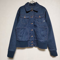 patagonia HEMP DENIM JACKET フリース デニム 20690F5  ジャケット ブルー レディース パタゴニア【中古】4-0824A∞