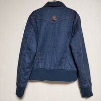 patagonia HEMP DENIM JACKET フリース デニム 20690F5  ジャケット ブルー レディース パタゴニア【中古】4-0824A∞