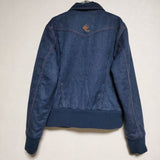 patagonia HEMP DENIM JACKET フリース デニム 20690F5  ジャケット ブルー レディース パタゴニア【中古】4-0824A∞