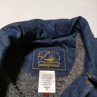 patagonia HEMP DENIM JACKET フリース デニム 20690F5  ジャケット ブルー レディース パタゴニア【中古】4-0824A∞