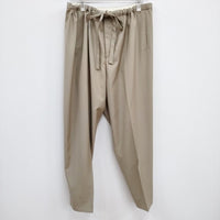 YASUTO KIMURA ヤストキムラ 未使用品 Drawstring trouser イージーパンツ サイズS パンツ 24SS ベージュ メンズ【中古】4-0531M♪