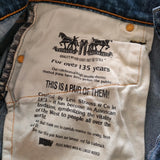 Levi's 502 W30 L32 加工 デニムパンツ ブルー メンズ リーバイス【中古】4-0624G△