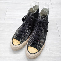 VISVIM SKAGWAY HI PATTEN US9.5 ハイカット スニーカー ブラック メンズ ビズビム/ヴィズヴィム【中古】4-0826G◎