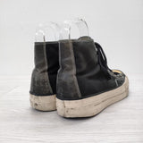 VISVIM SKAGWAY HI PATTEN US9.5 ハイカット スニーカー ブラック メンズ ビズビム/ヴィズヴィム【中古】4-0826G◎