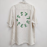 VISVIM FREE EDGE SHIRT S/S PEERLESS 0120305011006 サイズ3 半袖シャツ アイボリー メンズ ビズビム/ヴィズヴィム【中古】4-0818S♪