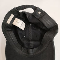 ULTERIOR BIZEN GABARDINE 6 PANELED CAP ULHT01-EC67U 帽子 キャップ ブラック メンズ アルテリア【中古】4-0707G♪