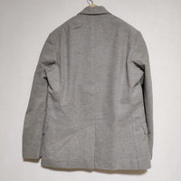 nuterm 3B Jacket コットン 001JK-021W テーラードジャケット ライトグレー メンズ ニューターム【中古】4-1225T∞