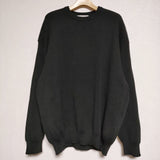 Graphpaper High Denstly Crew Neck Knit ウール セーター GU213-80009B ニット ブラック メンズ グラフペーパー【中古】4-0902T∞