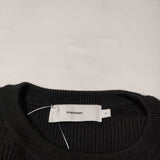 Graphpaper High Denstly Crew Neck Knit ウール セーター GU213-80009B ニット ブラック メンズ グラフペーパー【中古】4-0902T∞