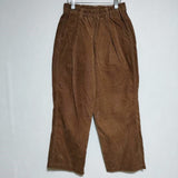 UDA  ユーディーエー SURFIDE DYES EASY PANT コットンポリエステル コーデュロイ パンツ ブラウン メンズ【中古】4-1225T∞