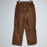 UDA  ユーディーエー SURFIDE DYES EASY PANT コットンポリエステル コーデュロイ パンツ ブラウン メンズ【中古】4-1225T∞