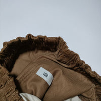 UDA  ユーディーエー SURFIDE DYES EASY PANT コットンポリエステル コーデュロイ パンツ ブラウン メンズ【中古】4-1225T∞
