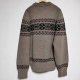 HERILL Blacksheep Snow RaggSweater 21-080-HL-8180-3 ブラックシープ セーター ニット ブラウン メンズ ヘリル【中古】4-0902T∞