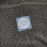 PORTER CLASSIC FLEECE SHIRT JACKET ジップアップボアジャケット フリース パイピング サイズ2 ジャケット ネイビー メンズ ポータークラシック【中古】4-1107A◆