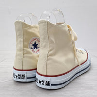 CONVERSE ALL STAR Hi 25.5cm M9162 ハイカット スニーカー アイボリー メンズ コンバース【中古】4-0826G◎