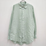 MAATEE & SONS Elizabeth Regular Collar Shirts 定価42900円 MT3103-0601B 長袖シャツ 23SS グリーン マーティーアンドサンズ【中古】4-0614M♪