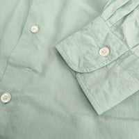 MAATEE & SONS Elizabeth Regular Collar Shirts 定価42900円 MT3103-0601B 長袖シャツ 23SS グリーン マーティーアンドサンズ【中古】4-0614M♪