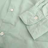 MAATEE & SONS Elizabeth Regular Collar Shirts 定価42900円 MT3103-0601B 長袖シャツ 23SS グリーン マーティーアンドサンズ【中古】4-0614M♪