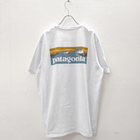 patagonia 23SSボードショーツロゴ ポケット レスポンシビリティ STY37655SP23 サイズM 半袖Ｔシャツ カットソー ミズイロ メンズ パタゴニア【中古】4-0801S◎