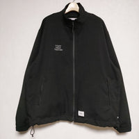 WTAPS TRACK / JACKET / POLY. TWILL. WUT 231BRDT-JKM01 トラック ジャケット 23SS ブラック メンズ ダブルタップス【中古】4-0829M∞