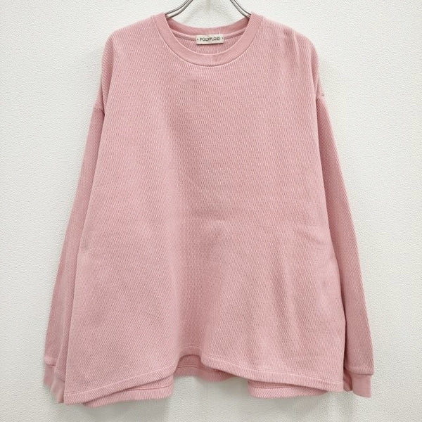 POLYPLOID OVERSIZE LONGSLEEVE C 09-C-10 定価29700円 サイズ2 スウェット 24SS ピンク メンズ ポリプロイド【中古】4-0630M♪