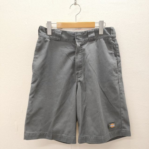 BEAMS/Dickies セルフォンポケットショーツ サイズS ショートパンツ ハーフパンツ ショーツ グレー メンズ ビームス/ディッキーズ【中古】4-0801S◎