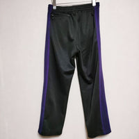 Needles Track Pant Poly Smooth DI171 トラック パンツ ブラック パープル メンズ ニードルス【中古】4-0729G∞