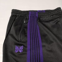 Needles Track Pant Poly Smooth DI171 トラック パンツ ブラック パープル メンズ ニードルス【中古】4-0729G∞