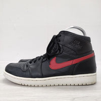 NIKE Air Jordan 1 Retro High Rare Air Bred 332550-012 28cm スニーカー ブラック レッド メンズ ナイキ【中古】4-1004G◎