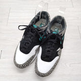 NIKE ×atmos Air Max 1 Premium Retro Elephant 908366-001 28cm スニーカー ブラック グリーン メンズ ナイキ【中古】4-0718G◎