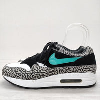 NIKE ×atmos Air Max 1 Premium Retro Elephant 908366-001 28cm スニーカー ブラック グリーン メンズ ナイキ【中古】4-0718G◎