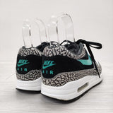 NIKE ×atmos Air Max 1 Premium Retro Elephant 908366-001 28cm スニーカー ブラック グリーン メンズ ナイキ【中古】4-0718G◎