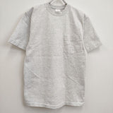 CAMBER USA製 8oz MAX WEIGHT POCKET T-Shirts ポケット付 サイズS 半袖Ｔシャツ カットソー ライトグレー メンズ キャンバー【中古】4-0818S♪